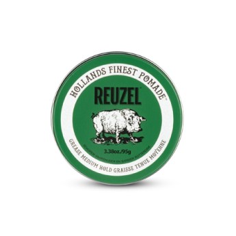 Reuzel Pomade Green Grease Medium Hold_